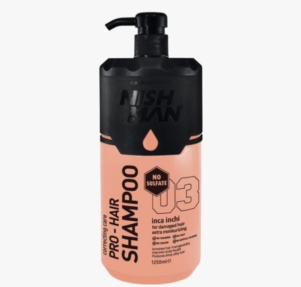 Nishman Šampon Sulfat & Paraben Free 03