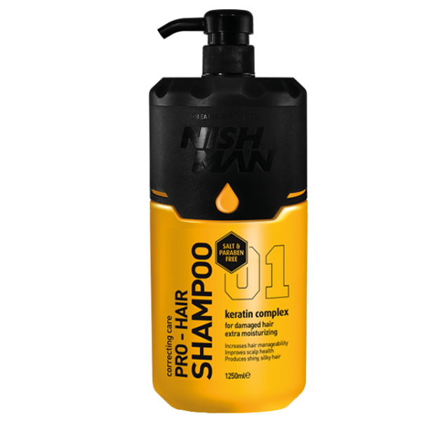 Nishman Šampon Sulfat & Paraben Free 01