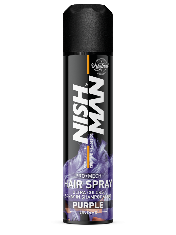 Nishman Crazy Color Sprej Ljubičasti