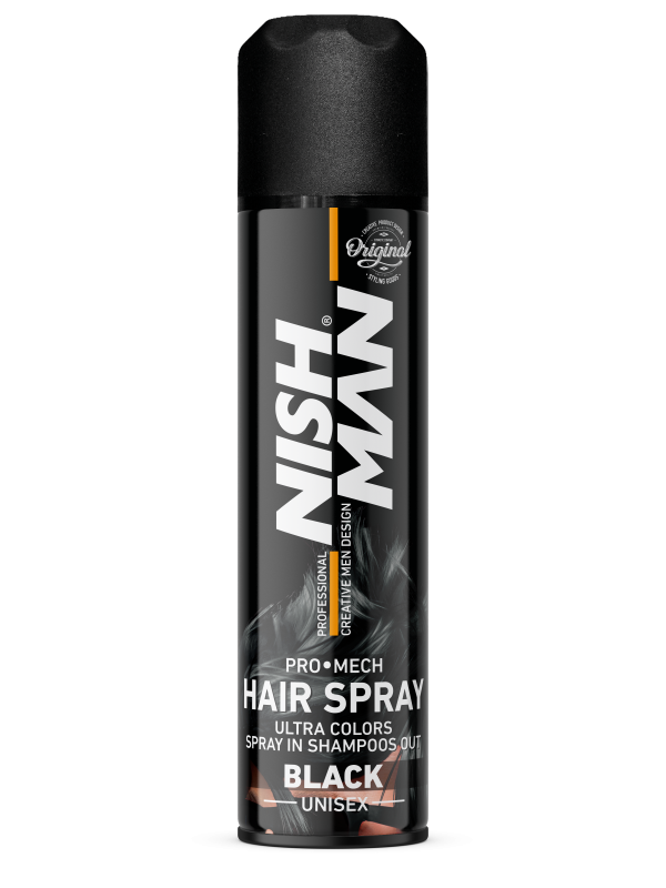 Nishman Crazy Color Sprej Crni